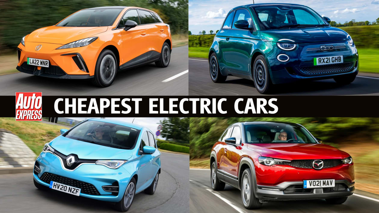 The cheapest electric cars on sale 2023 Auto Express
